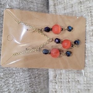 Necklace with matching earrings